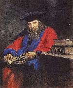 Ilya Repin Portrait of Mendeleev oil painting artist